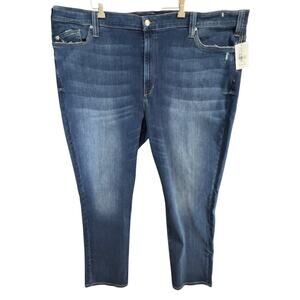 Joes Classic Straight Leg Jeans Mens 52X32 Blue Prescott Kinetic Stretch Denim
